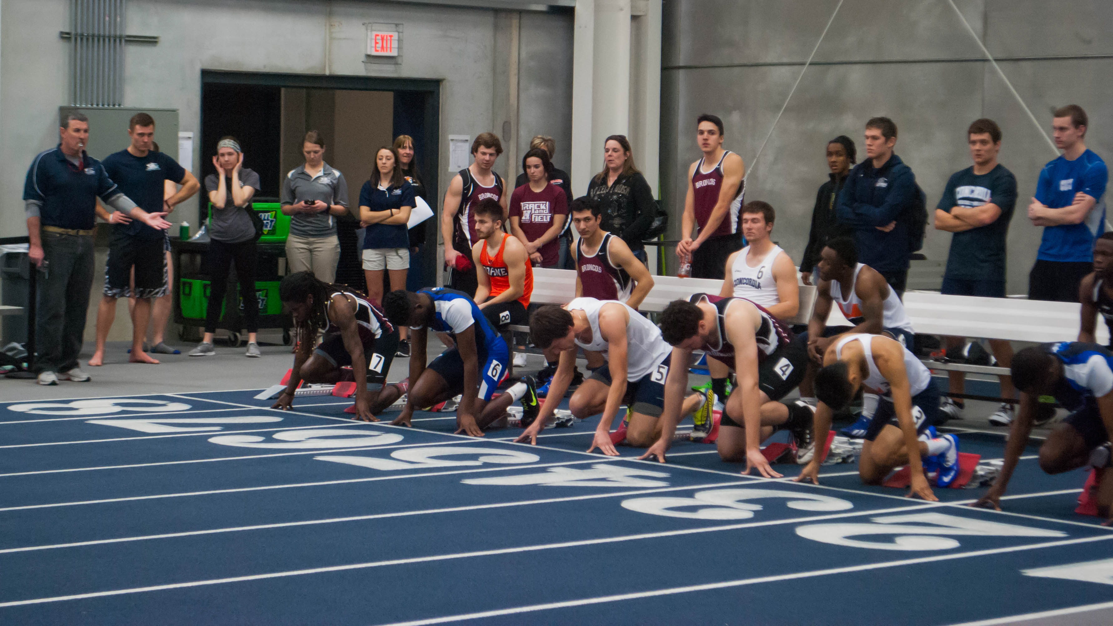 Track and Field Teams Finish Second and Fourth in GPAC Indoor Meet