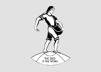 The Sower Logo Man