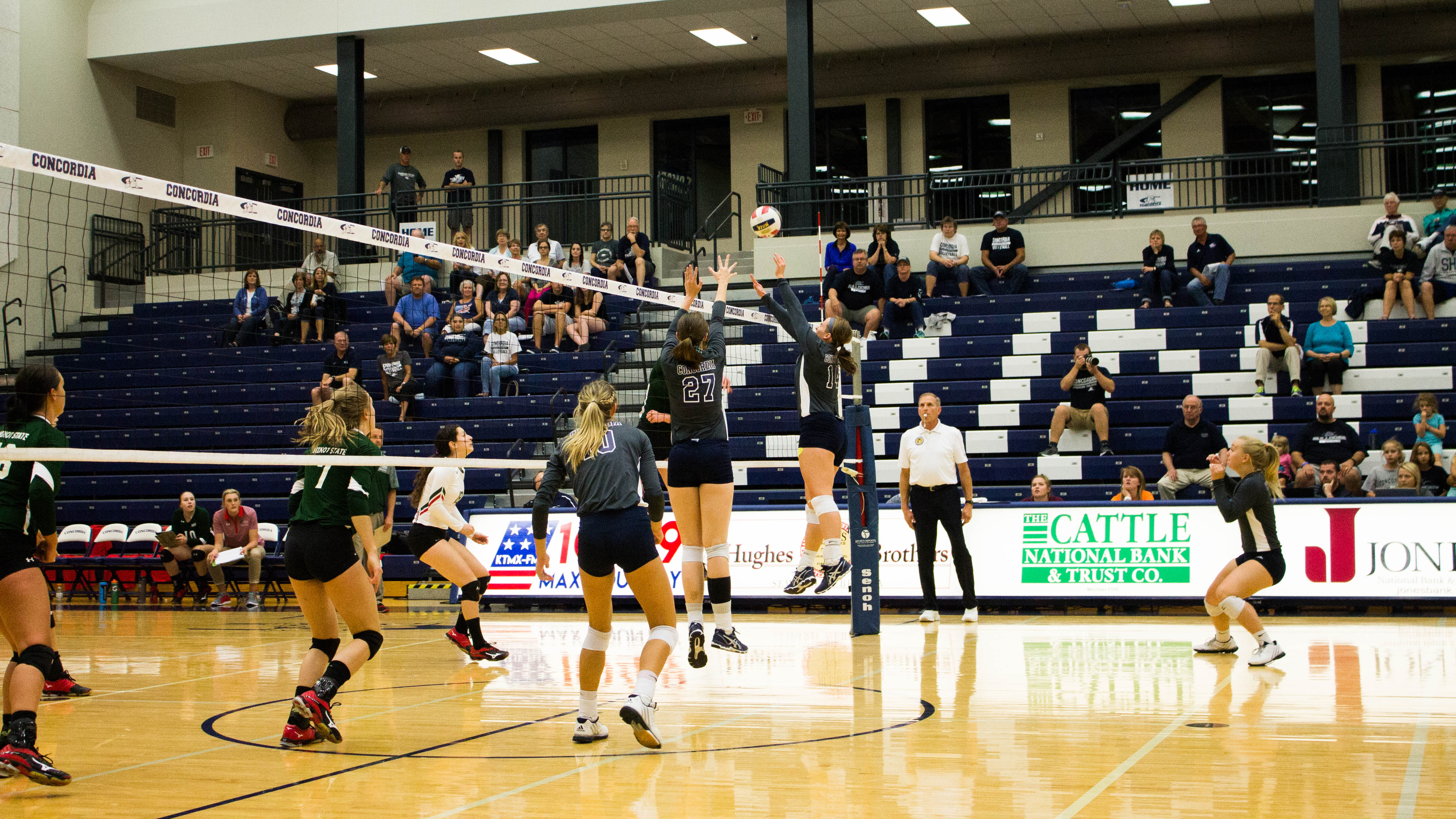 Concordia Volleyball Takes Day Two of Bulldog Bash The Sower Newspaper