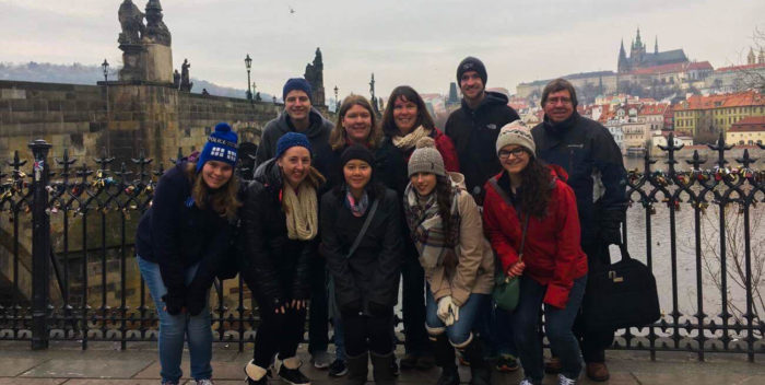 Dr. Thurber Leads 23rd Annual Study Trip to London, Prague and Amsterdam