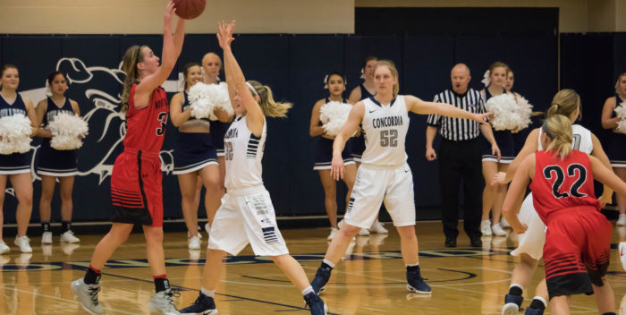 Women’s Basketball Dominates in GPAC Tournament Semifinal Game