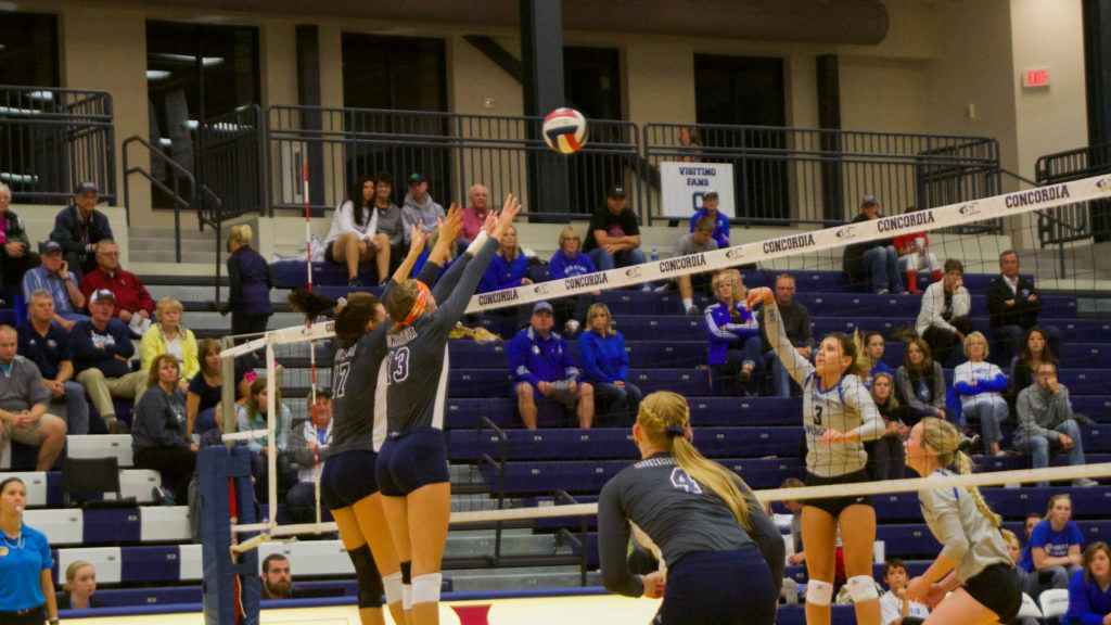 Concordia Volleyball Team Wins Against Tigers The Sower Newspaper