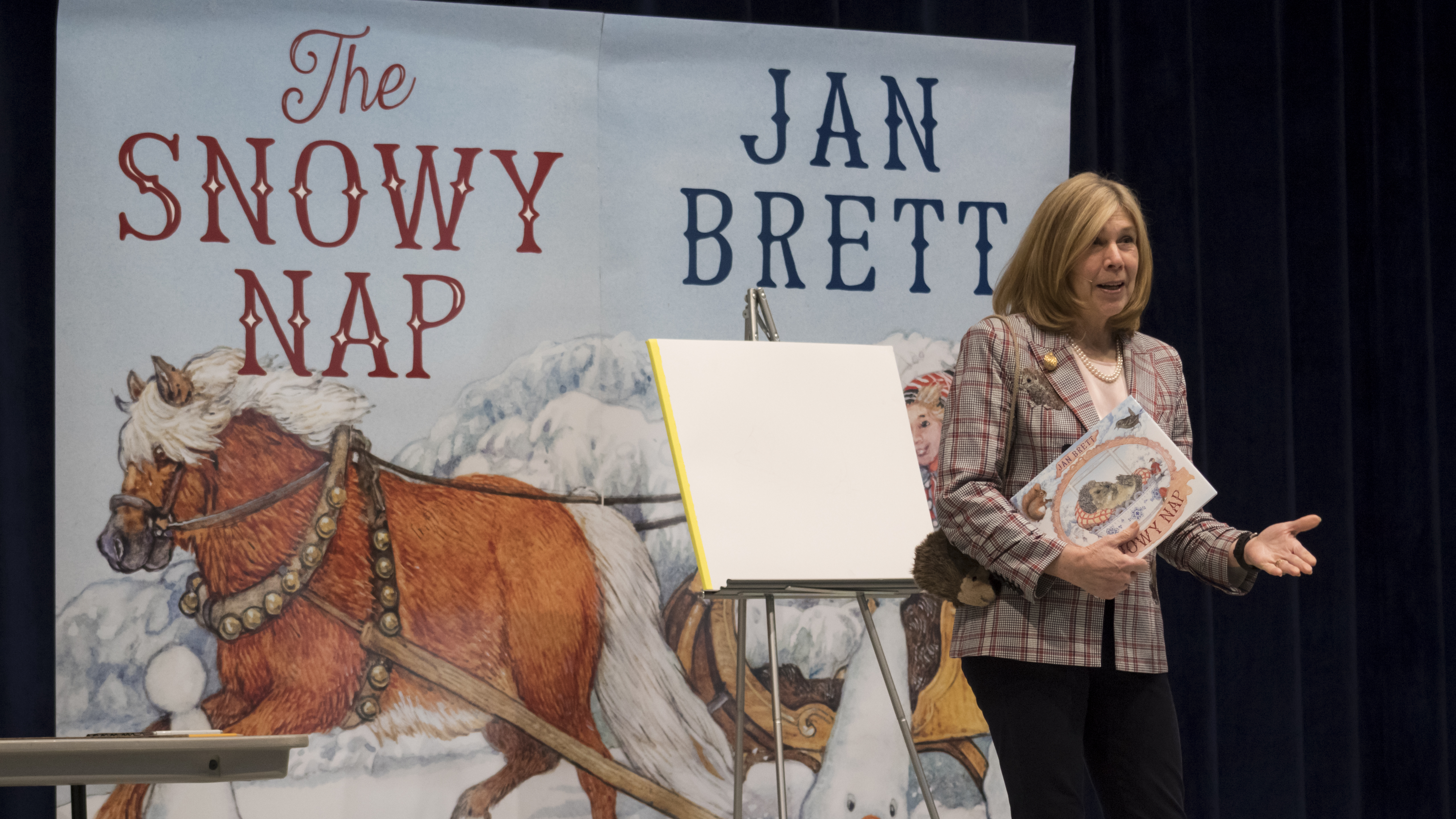 Author and Illustrator Jan Brett Returns to Seward The Sower Newspaper