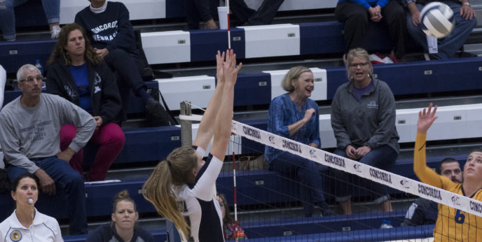 Concordia Volleyball Defeats Briar Cliff