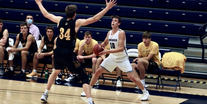 Men’s Basketball Out Scraps Dordt University