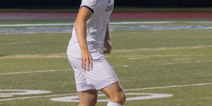 Junior Max Bisinger takes the ball (Image credit: Tobias Novak)