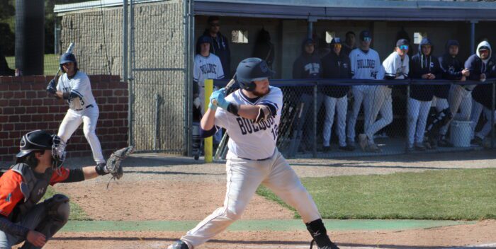 Bulldog baseball splits double-header against Midland, losing 8-2 and winning 13-2