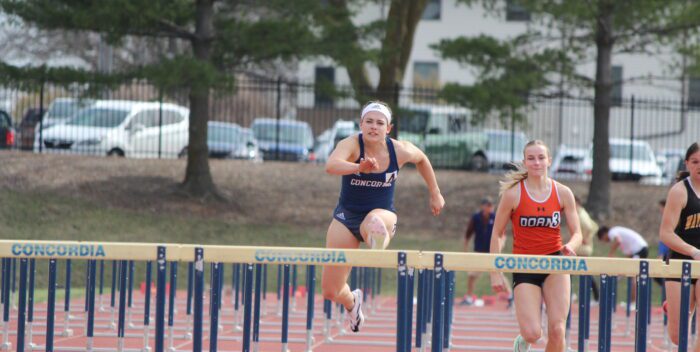 Concordia Invitational track meet brings several wins to track and field team members