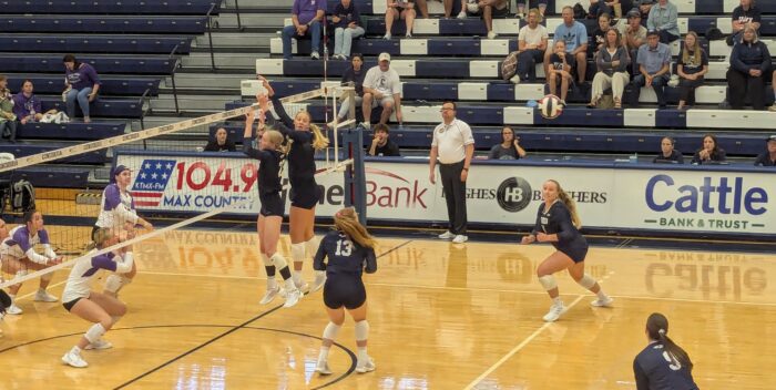 Concordia volleyball takes down the Flames