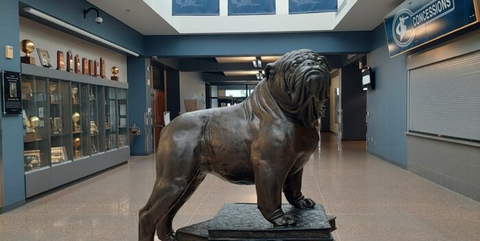 Bulldog track and field breaks records in season opener