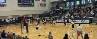 Bulldog volleyball makes history in a five-set win vs. University of Providence