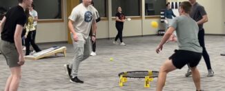 Indoor sports tournament brings “low-key fun” to Cattle Conference