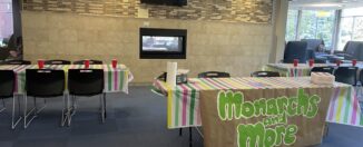 New conservation club hosts flowerpot painting event