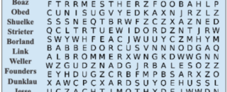 Concordia Culture Word Search: Campus Buildings