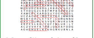 Concordia Culture Word Search SOLUTIONS: Campus Buildings