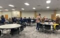Church Work Students gather for fellowship over board games in first Ministry Ties event