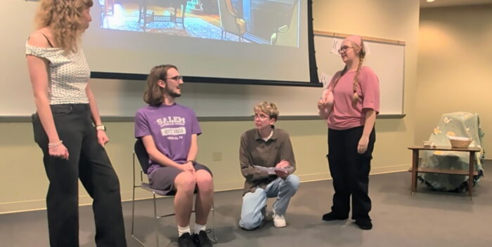 Concordia Curtain Club incorporates audience participation in their fall 24 hour play