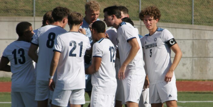Late calls wipe points off the board as Concordia holds on to a 3-2 win over Dakota Wesleyan