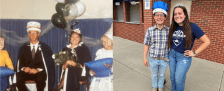 Concordia crowns relatives of 1995 Homecoming King and Queen as Homecoming royalty during 2026 festivities