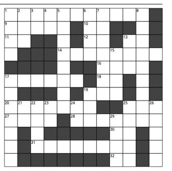 Concordia Culture Crossword: Campus Majors